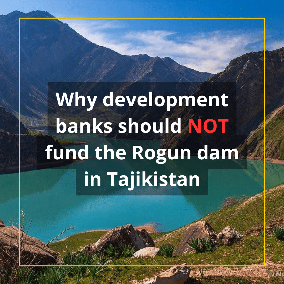 Why development banks should not fund the Rogun mega-dam in Tajikistan, if they really care about people and the environment