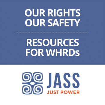 Our rights our safety JASS