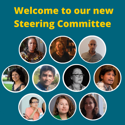 Welcome to the new Steering Committee members!